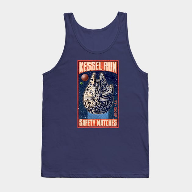 Kessel Run Brand Tank Top by ChetArt